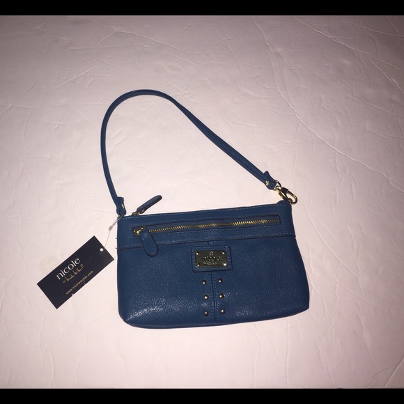 Nicole by Nicole Miller Handbags - NWT Teal Nicole Miller Wristlet